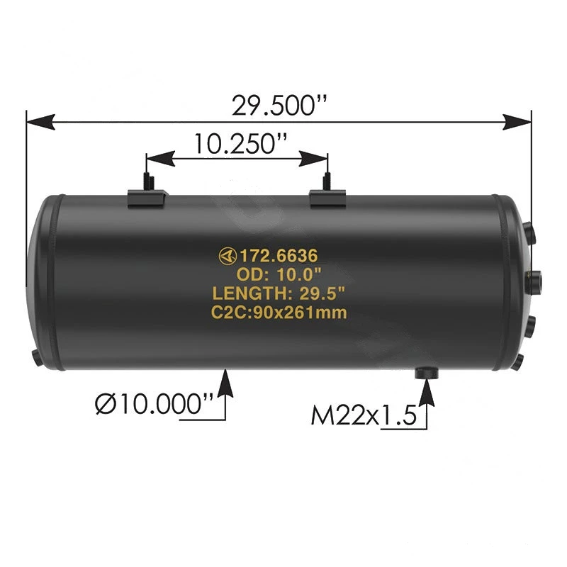 Volvo Air Tank Automann - 172.6636