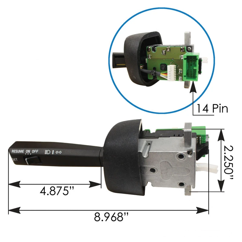 Volvo VNL 670 Gen 2 2003-2019 Turn Signal Switch Automann - 577.96004