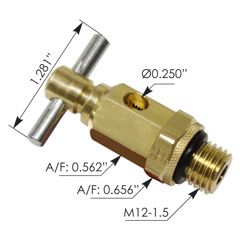 VOLVO / MACK Drain Valve Needle Seat M12x1.5 - 177.4022M12