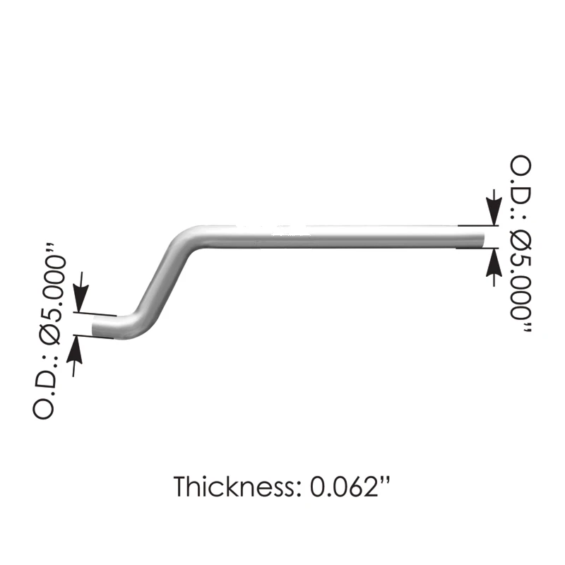 Volvo Exhaust Pipe ALZ - 562.U967104A