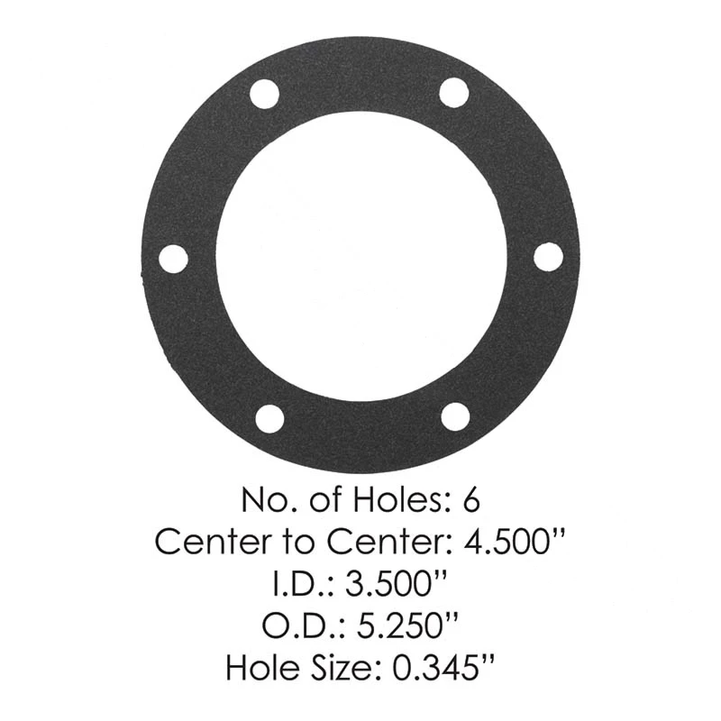 Universal Front Hub Cap Gasket 6 Hole Automann - 180.10641.1