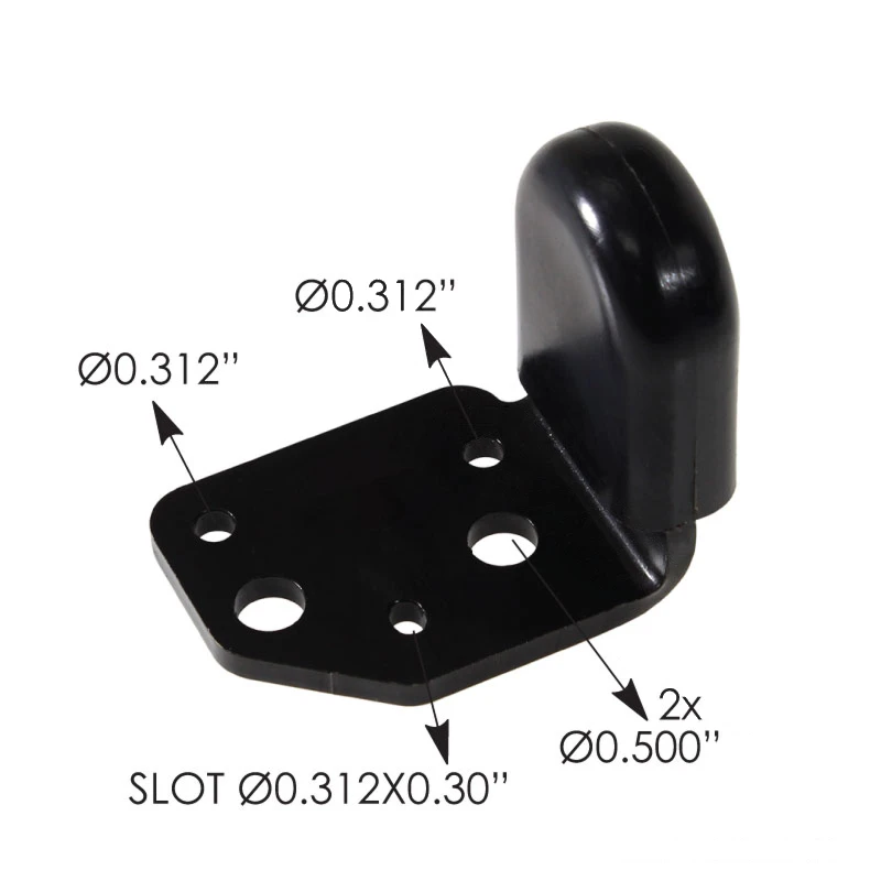 Kenworth T680 Hood Bracket RH Automann - M59169R
