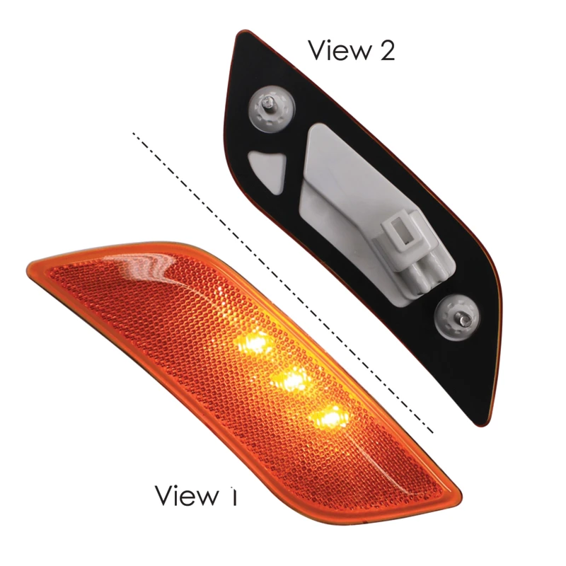 Peterbilt 567/579/587 Turn Signal Light RH Amber LED Automann - 564.75079R