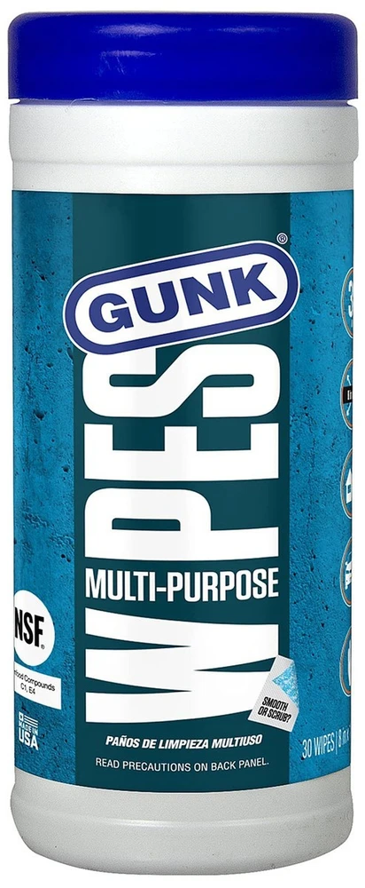 Universal Multi-Purpose Wipes 30-Pack Gunk - MPDW30