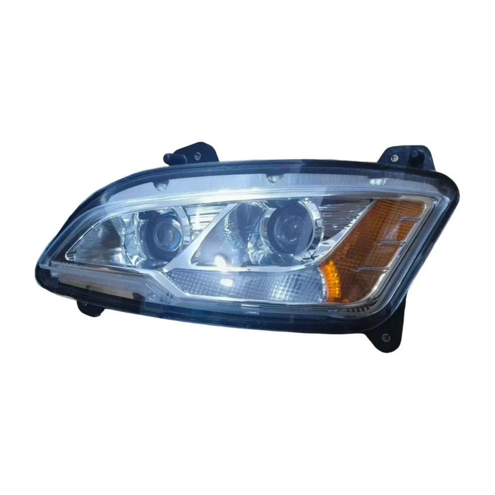 Peterbilt 579 Headlight Halogen Chrome New Gen LH DTBP - DTBP-PE-035C LH