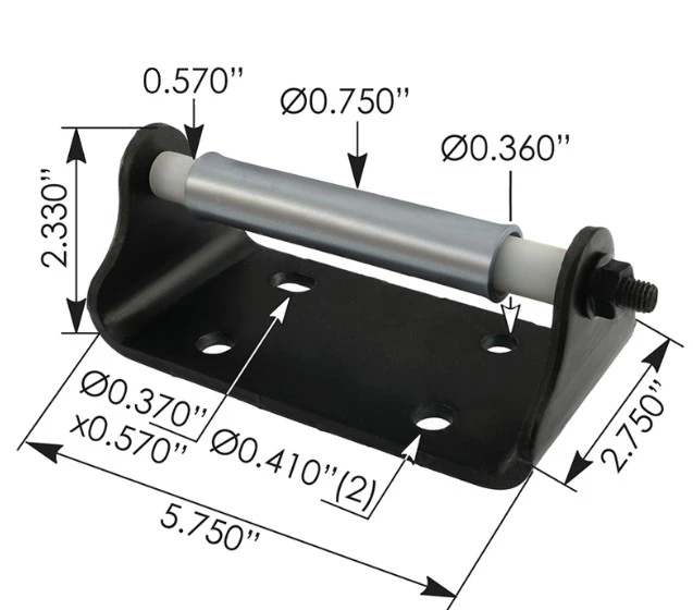 Volvo VNL (2018-Up) Hood Latch Striker Upper Automann - HLK2919
