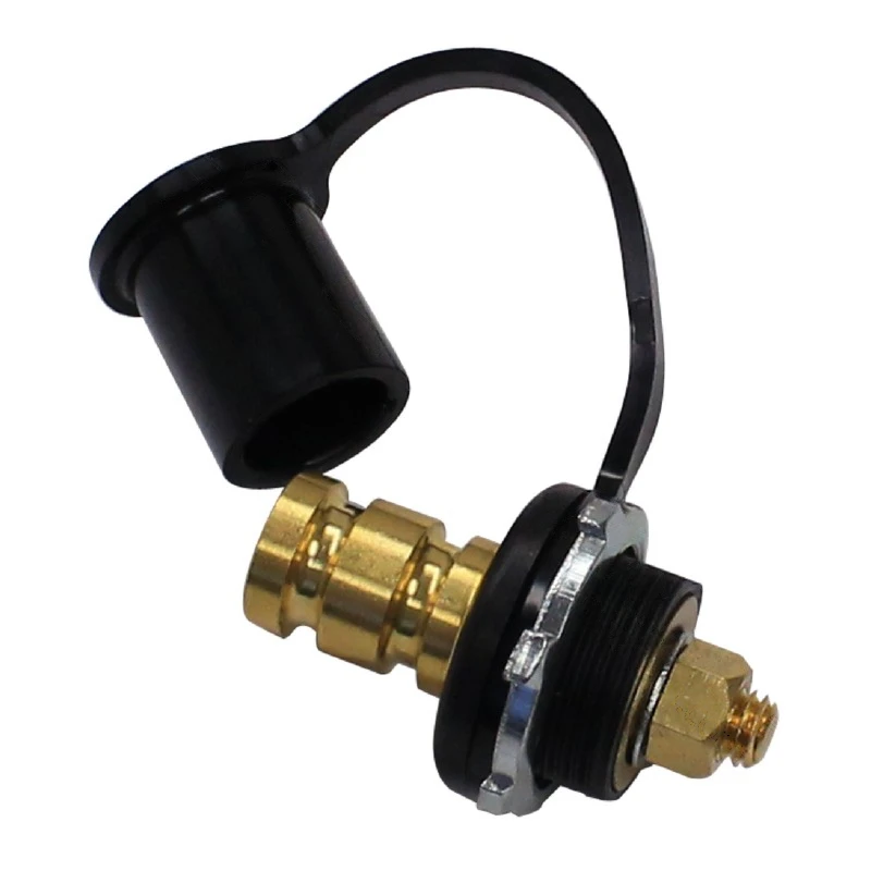 Volvo VNL 670 1996-2019 Battery Jump Terminal Negative (Black Cap) Automann - 178.3035N