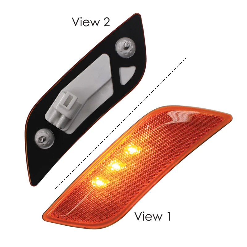 Peterbilt 567/579/587 Turn Signal Light LH Amber LED Automann - 564.75079L