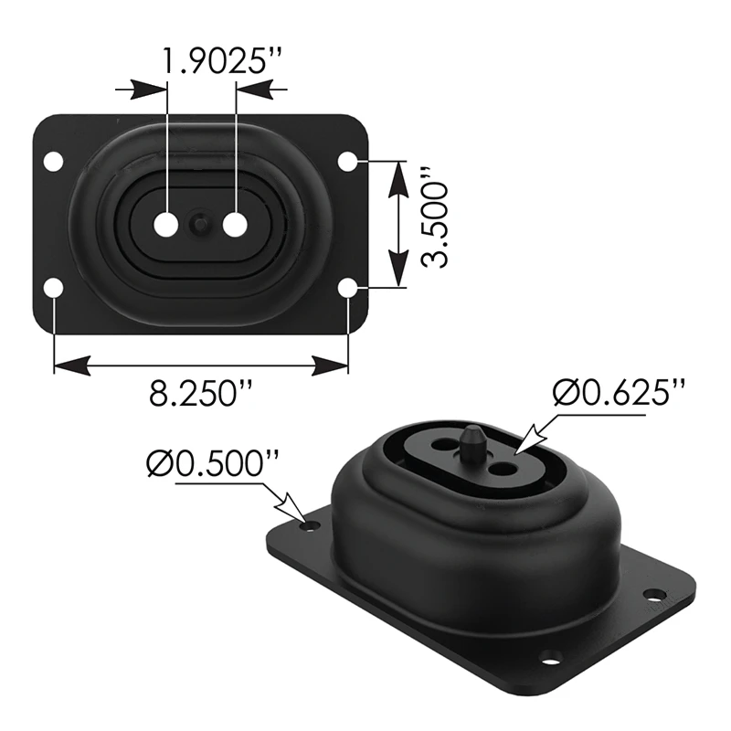 Volvo Front Engine Mount - MV27025