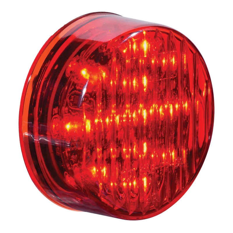 Universal Marker Light LED 2-1/2in Round Red Automann - 571.LD10R13