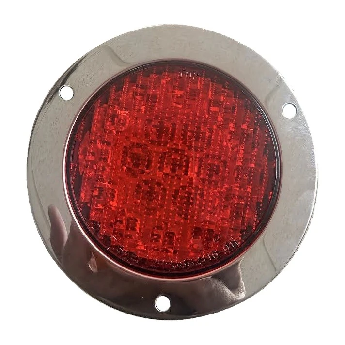 Stop/Tail/Turn Light LED Red Round DTBP - DTBP-S25210