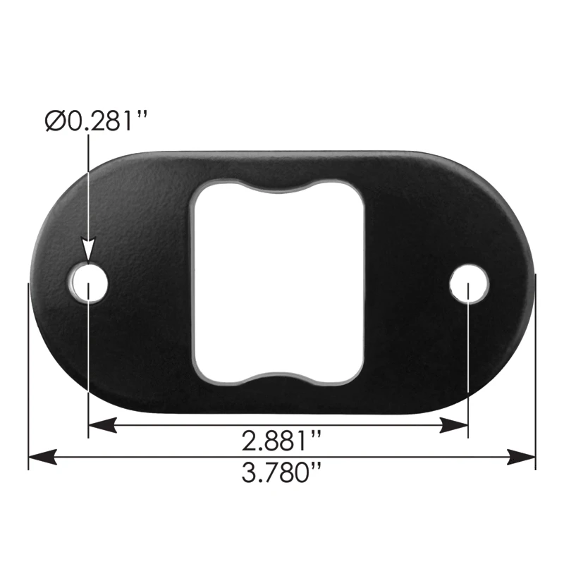 Cascadia P3 (2008-2018) Grille Mount Bracket Automann - HLK2443S