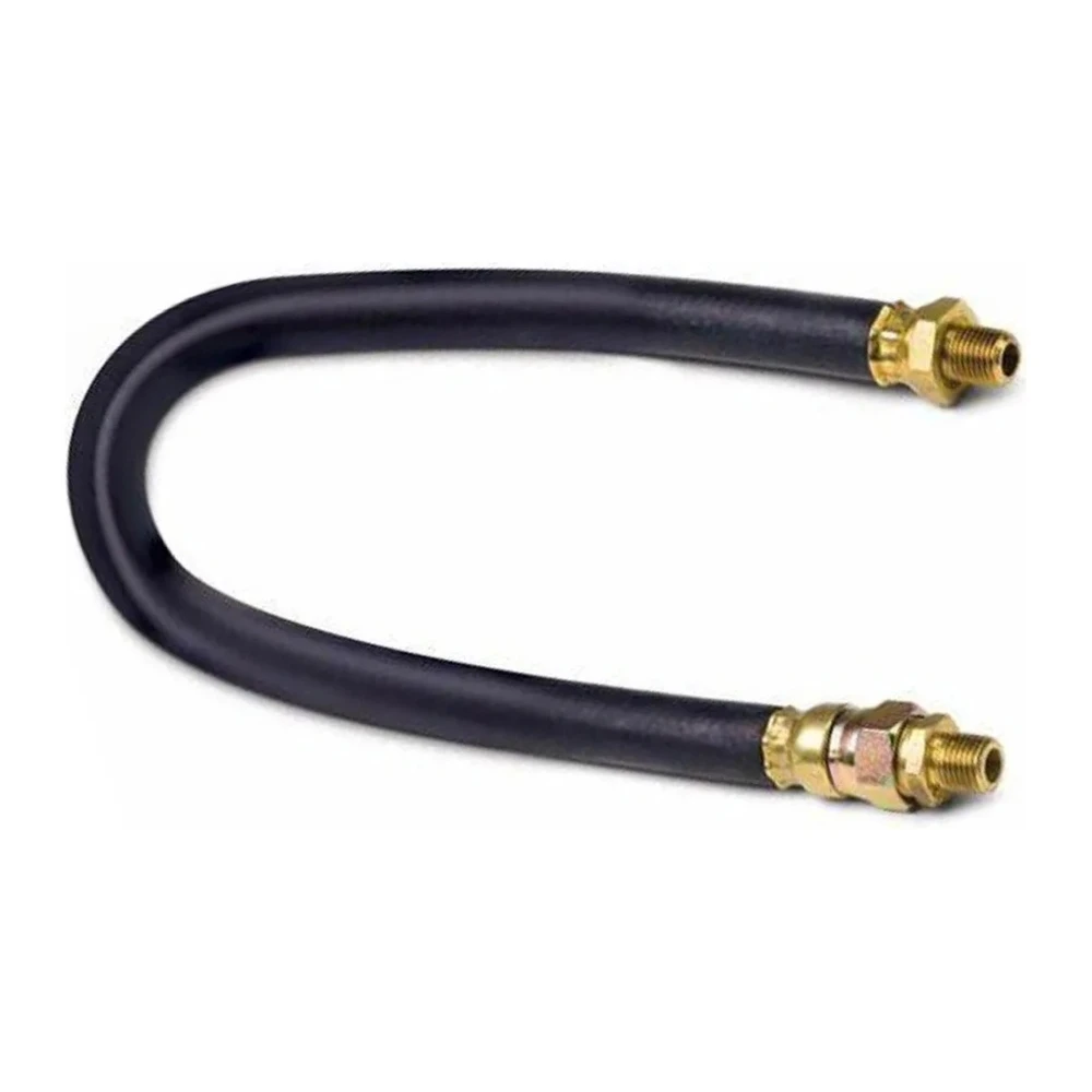 Universal Brake Chamber Air Hose 3/8in x 12in (Black) DTBP - DTBP-07-110020BK