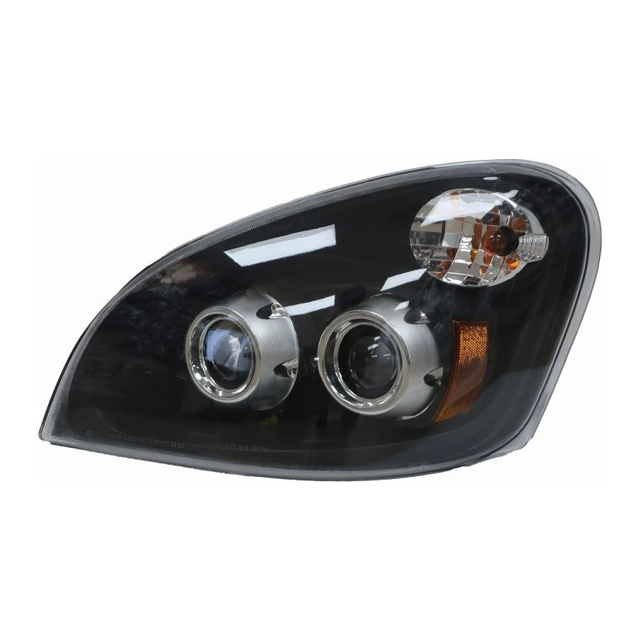 Cascadia P3 Headlight LED With Lens Black LH - 01-110182 LH