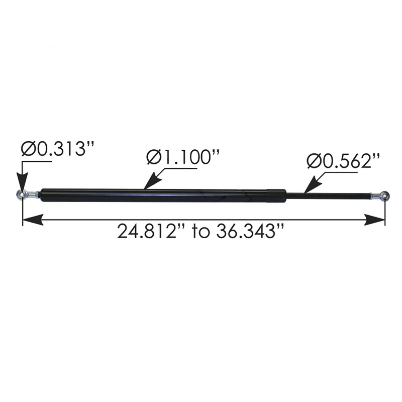 Peterbilt 567, 579, 587 Hood Assist Strut Automann - A99618