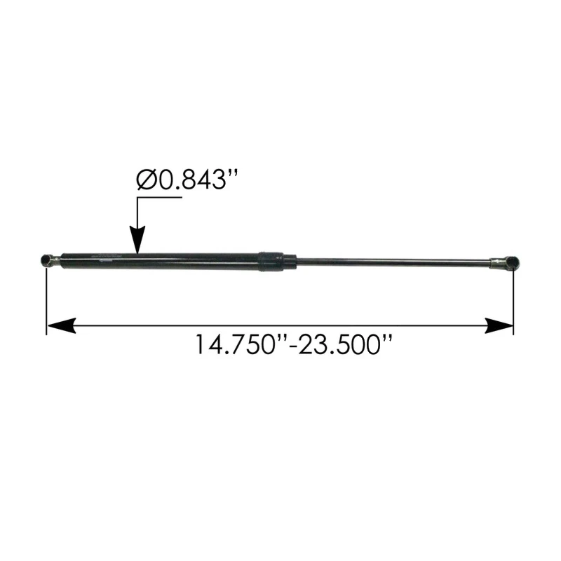 Volvo VN Gen 2 (2004-2013) Hood Tilt Shock Automann - A95387