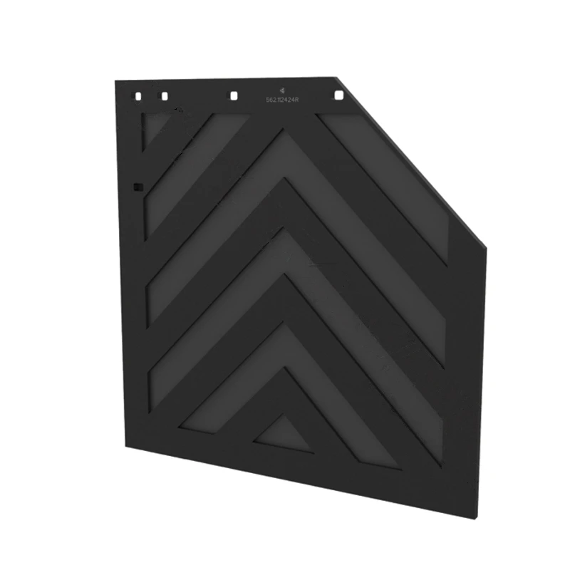 Universal Mud Flap Heavy Duty 45-Degree 24in x 24in RH Automann - 562.112424R RH