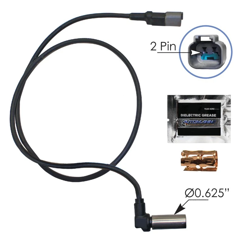 Universal ABS Sensor 90 Degree 40in Automann - 577.A801551