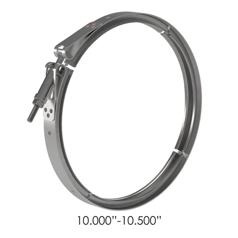 Cummins ISB 6.7, Paccar PX6 DPF V-Band Clamp 9.5in Automann - 561.291040
