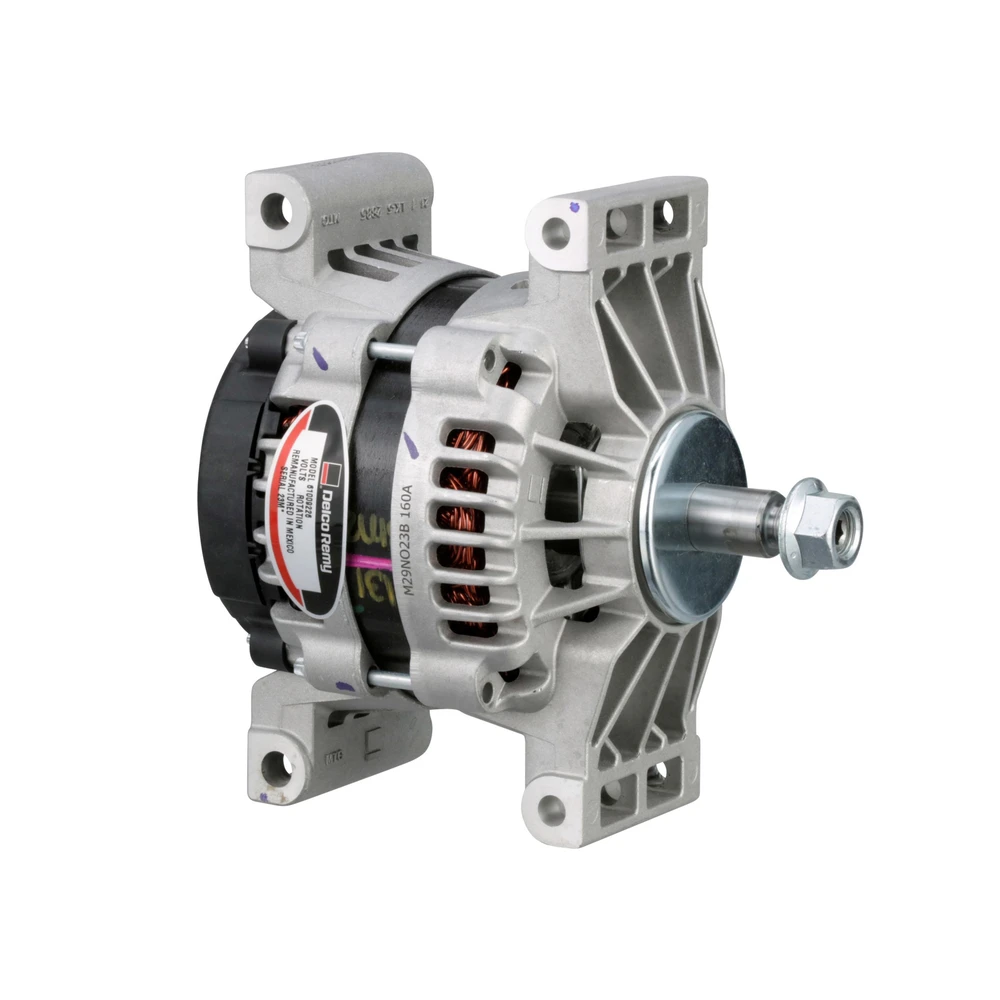 12V 160A 24SI Pad-Mount Alternator Delco Remy - 61009226 — Remanufactured