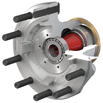 Kenworth Peterbilt International Mack FF Front Aluminum PreSet Hub Assembly ConMet - 10082209