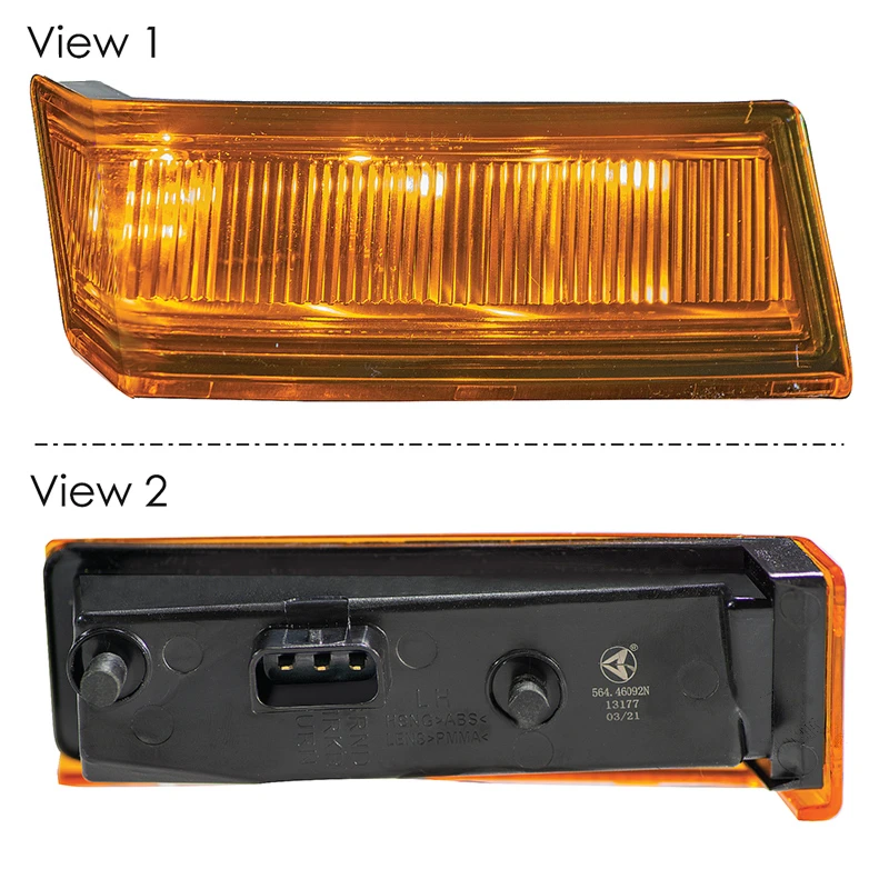 Freightliner Cascadia P4 (2018-2025) Turn Signal & Marker Lamp LH Automann - 564.46092N