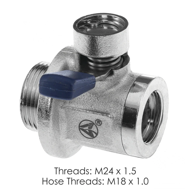 Volvo D13 / Mack MP7-MP8 Quick Drain Valve 24mm-1.5 Automann - 802.QDV008