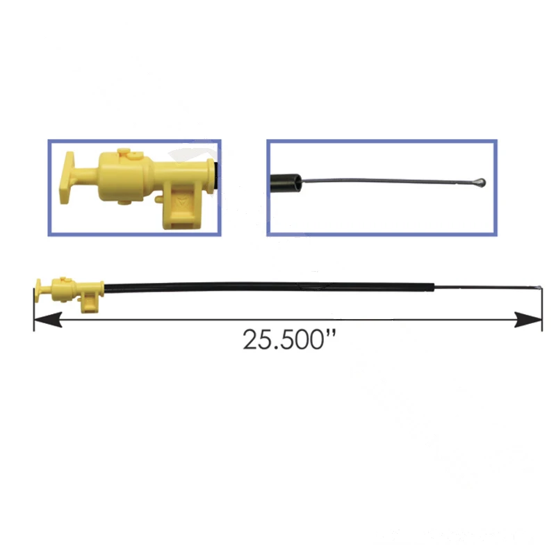 Volvo VNL/VNM Engine Oil Dipstick & Tube Automann - 572.96003