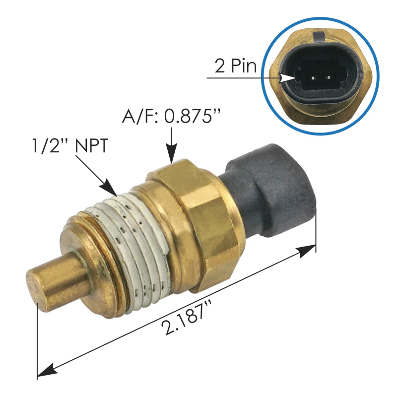 Freightliner Detroit Series 60 Oil Temperature Sensor Automann - 577.46613