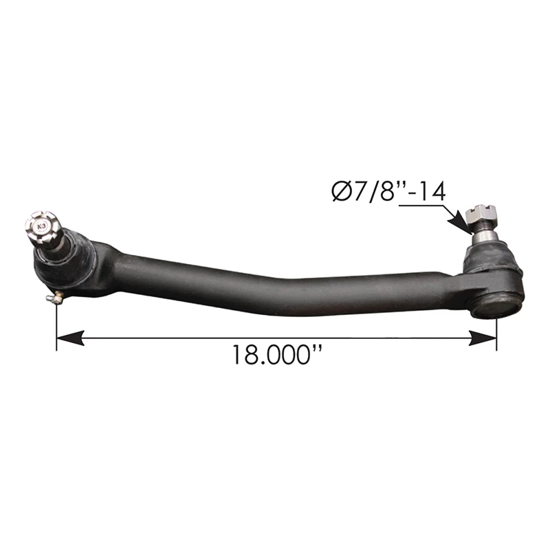 Cascadia P3 (2008-2018) Drag Link 18in C-to-C Automann - 463.DS4628