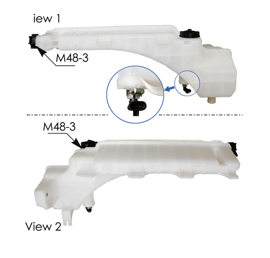 Volvo Mack Coolant Reservoir Automann - 575.1082