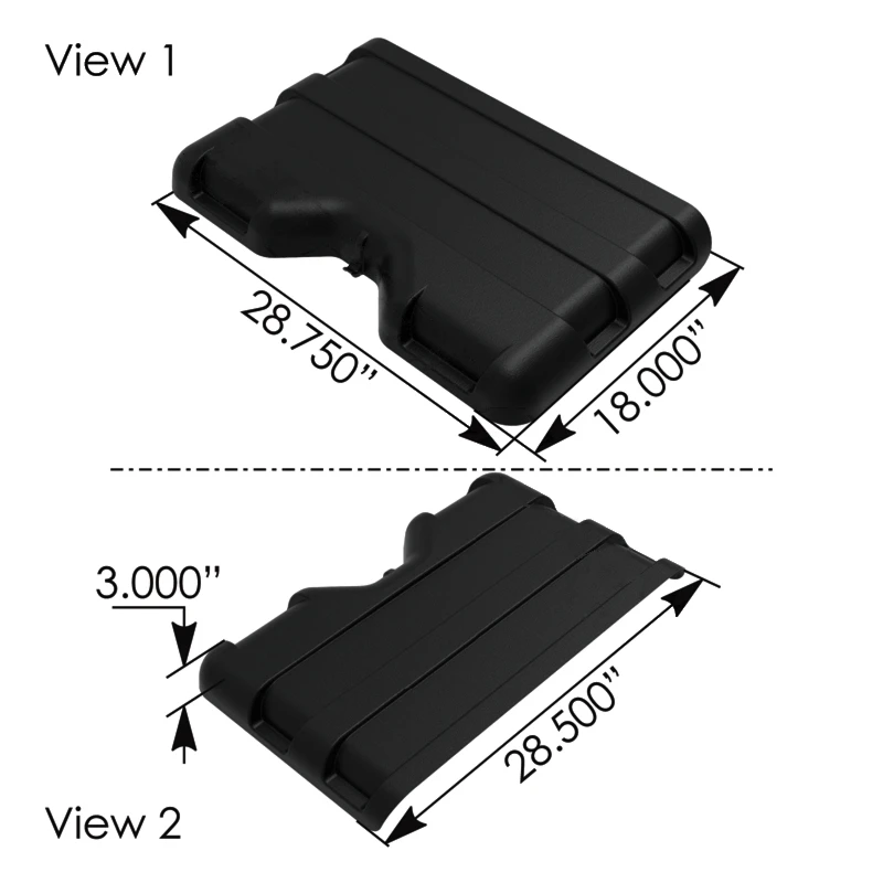 Freightliner Cascadia P3 2008-2018 Battery Box Cover Automann - 564.46952