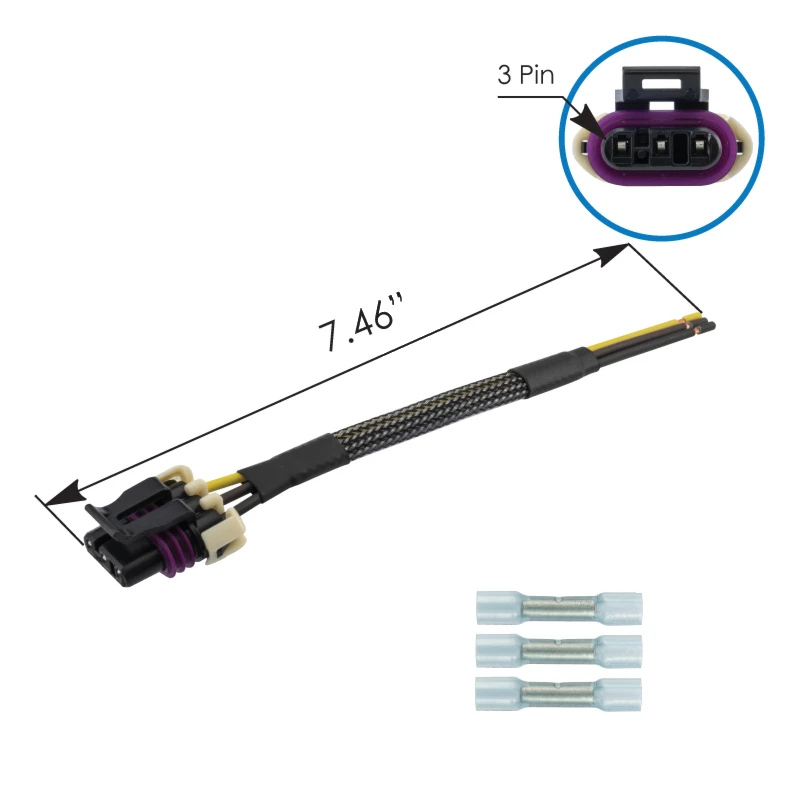 Freightliner Columbia/M2/Cascadia P3/P4 Turn Signal Connector Kit Automann - 577.99122R