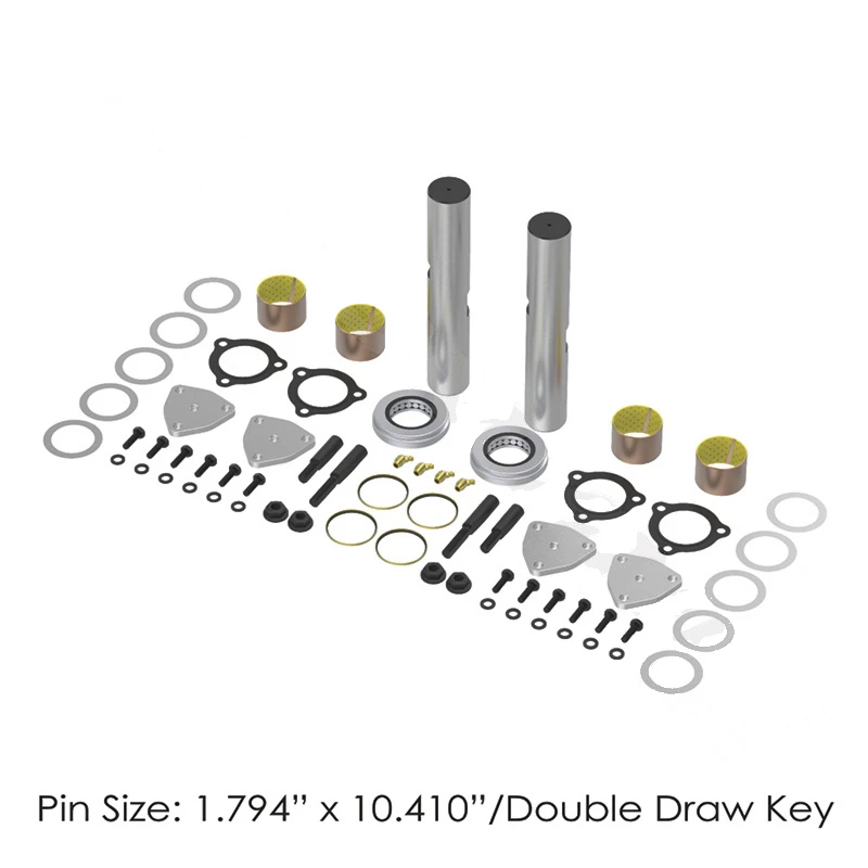 Universal King Pin Kit Composite Bushing (1.794in OD, 10.410in) Automann - 460.208C