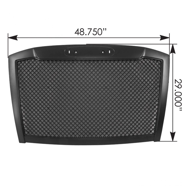 Cascadia P4 (2018-2025) Hood Grille Mesh with Screen (Black) Automann - 564.14024M