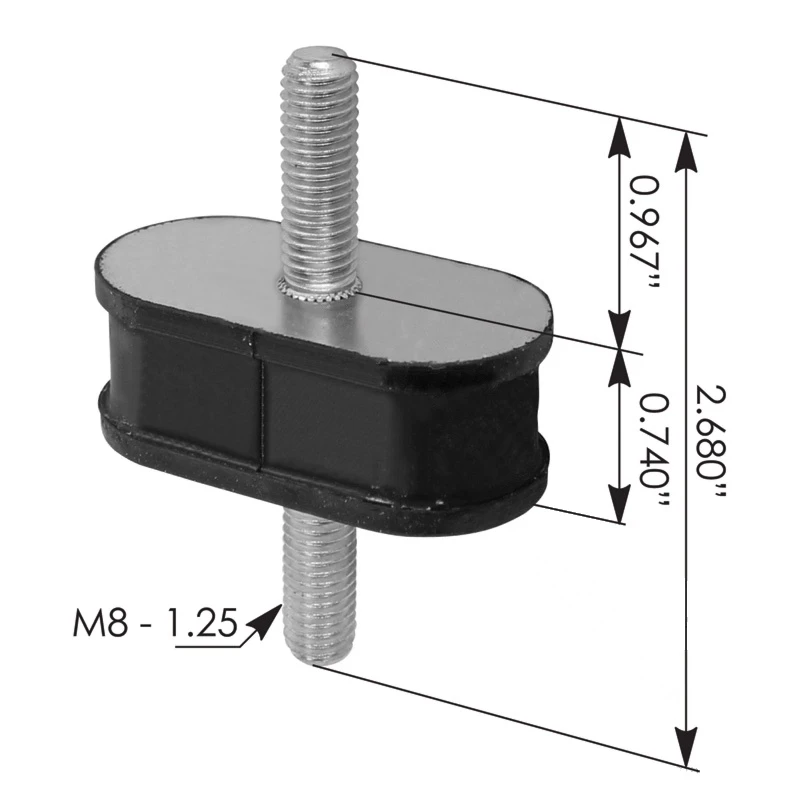 Air Cleaner Isolator Mount Automann - M46804