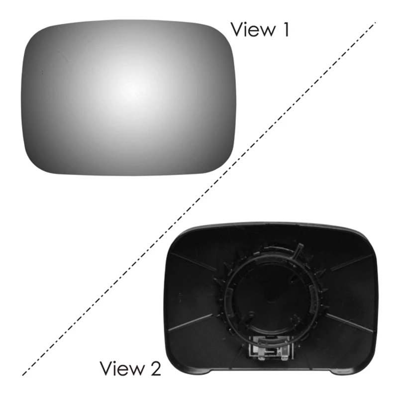 Cascadia P4 (2018-2025) Hood Mirror Glass Heated Automann - 563.46093