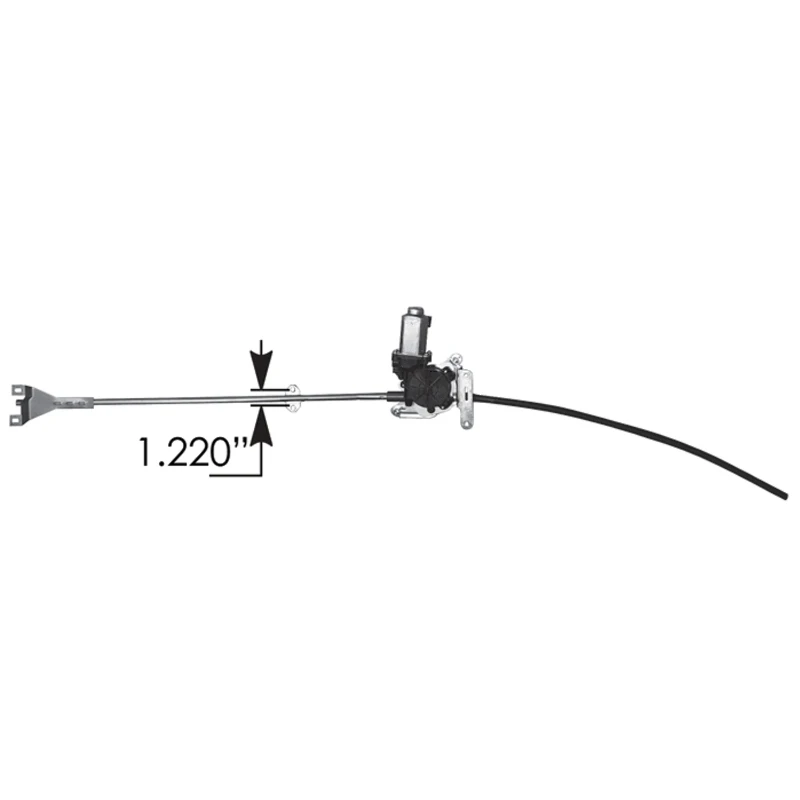 Freightliner Cascadia P3, Columbia, Century, Argosy (1997-2011) Window Regulator LH Automann - HLK2293