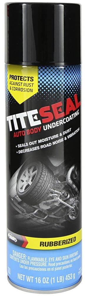 Universal Rubberized Autobody Undercoating (16oz) TiteSeal - T1617R