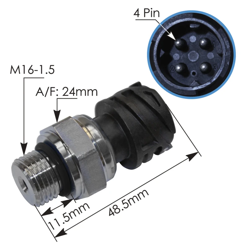 Volvo / Mack Fuel & Oil Pressure Sensor - 577.96519