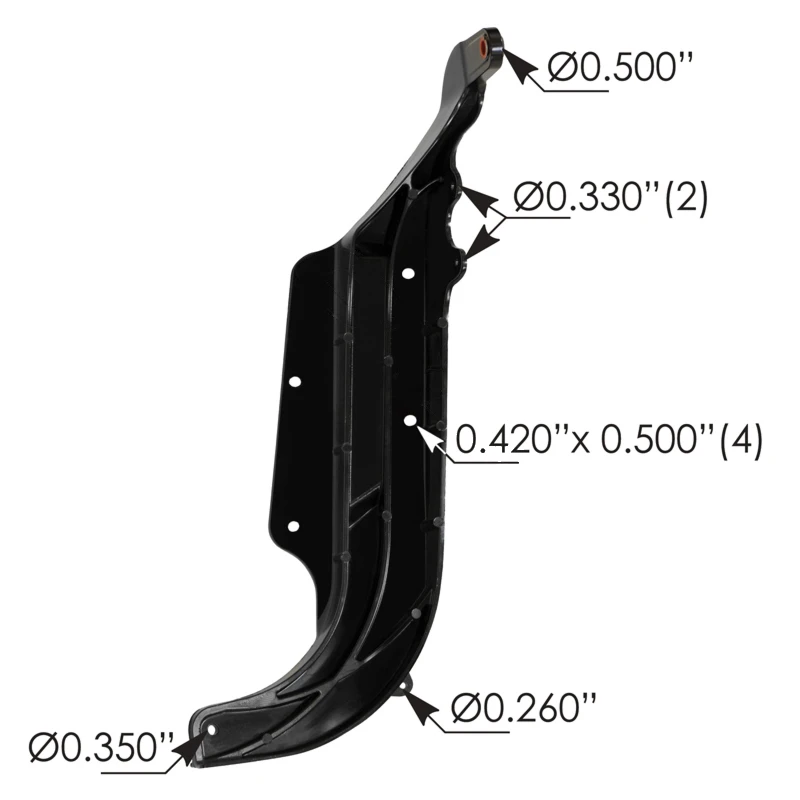 Cascadia P3 (2008-2018) Hood Pivot Bracket RH Automann - 564.46463