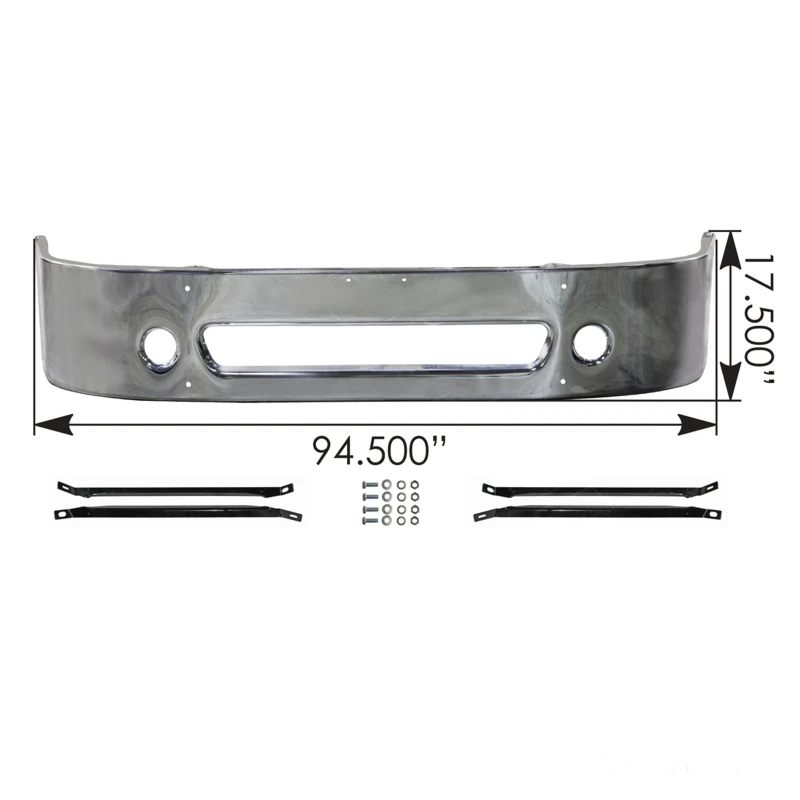 Freightliner Columbia Bumper 17in Chrome Automann - 564.46117C