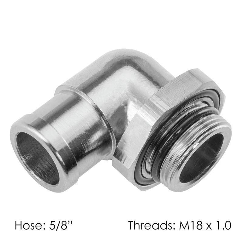 Universal Quick Drain Valve Hose Nipple 5/8in 90 Deg Automann - 802.QVN902