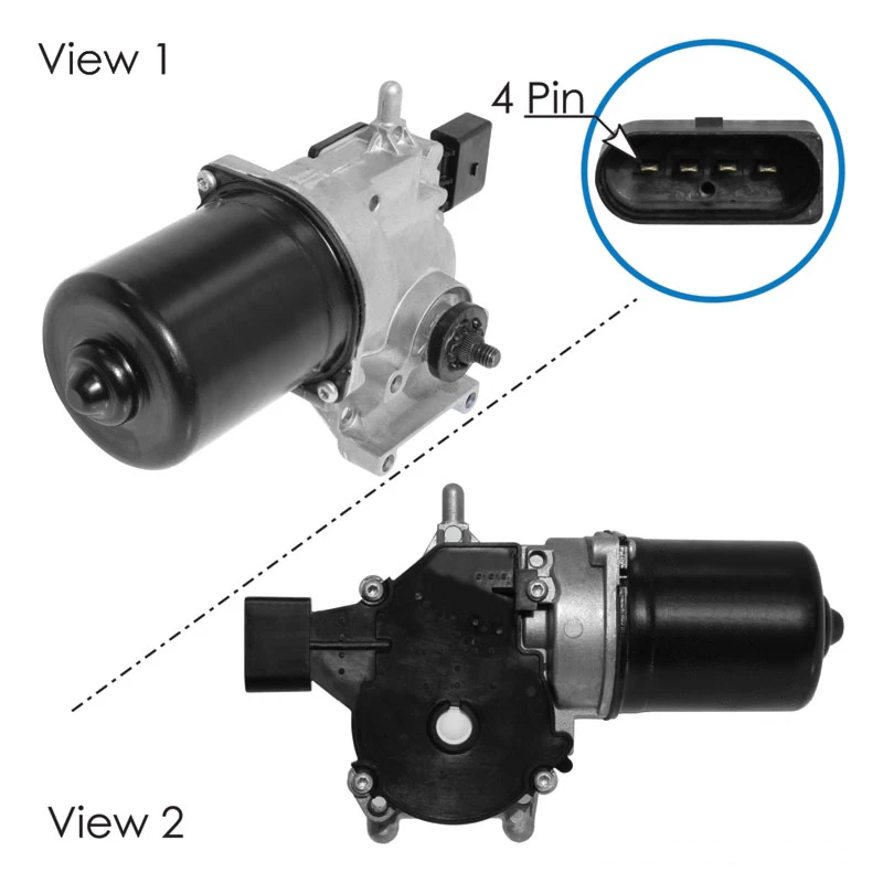 Cascadia P4 (2018-2025) Wiper Motor 4-Pin Automann - 577.46926