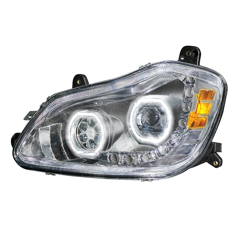 Kenworth T680 2013-2021 LED Headlight (Chrome) LH Automann - 564.59090DCY