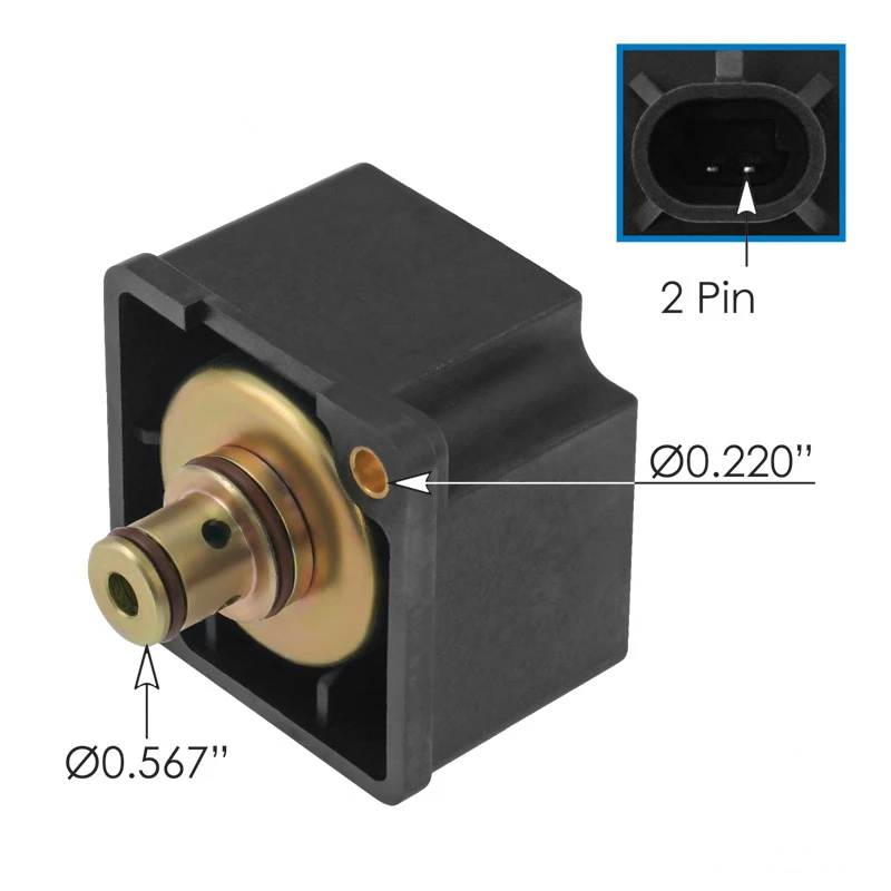 Meritor 9/10/13-Speed Transmission Shift Solenoid Automann - 174.F9392