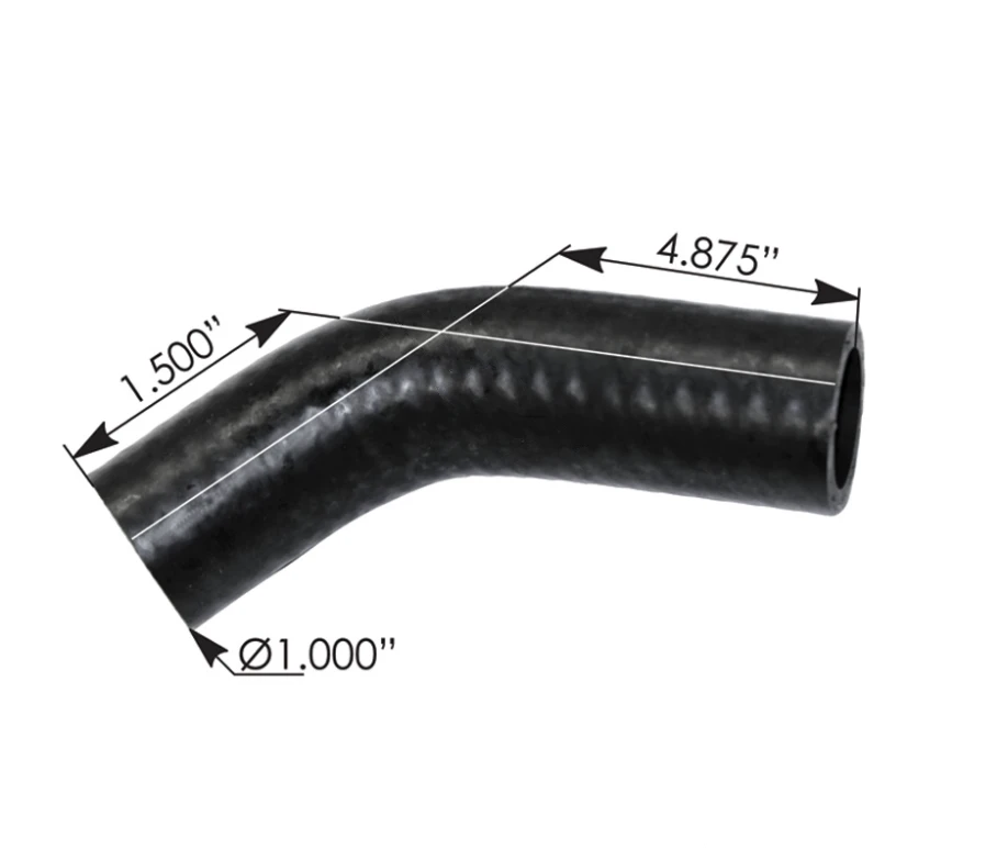 Cascadia P3 + P4 Heater Return Elbow 45 Deg DD15 HDEP Automann - 561.46541