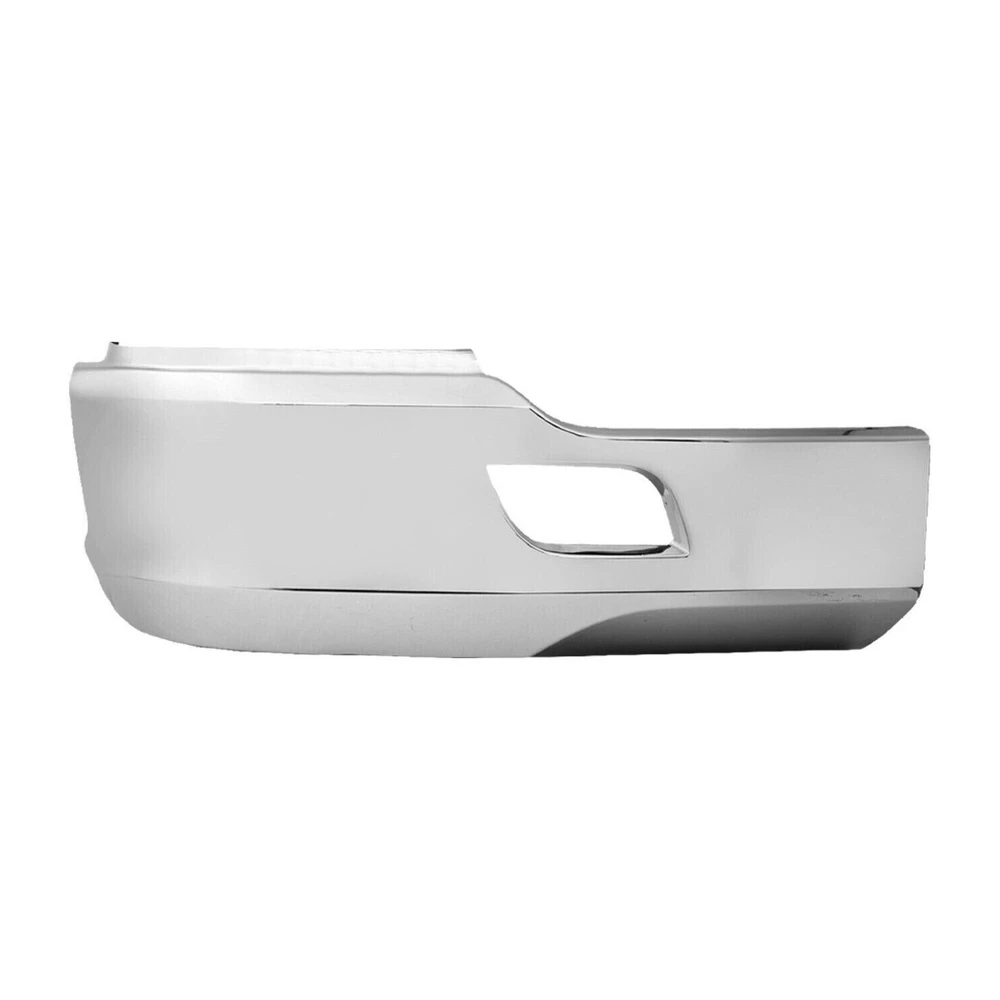 Kenworth T680 (2012-2023) Old Generation Side Bumper RH Without Hole (Chrome, Stainless Steel) DTBP - DTBP-KW-017C RH / DTBP-01-350013 RH