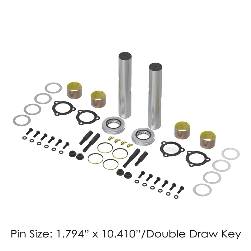 Universal King Pin Kit Premium Composite Bushing (1.794in OD, 10.410in) Automann - 460.208CP
