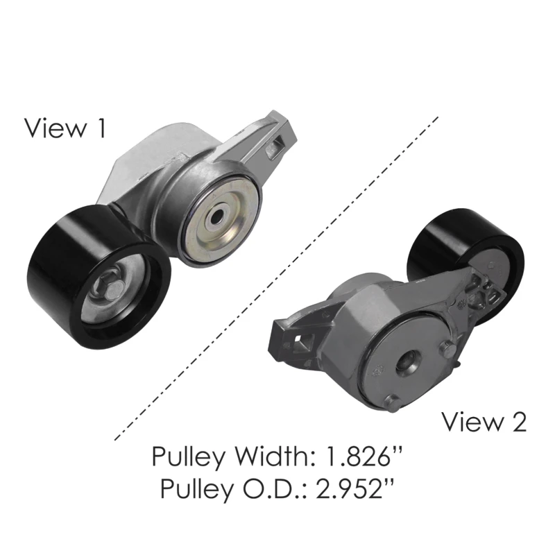 Mack Volvo (2009-2019) Fan Mount Belt Tensioner Assembly Continental - 816.49586
